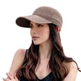 thumbnail image 4 of WHEANG Outdoor Sun Hat for Women Men Summer Breathable Mesh Sequins Baseball Cap Minimalist Versatile Sun Protection Dad Hat Lightweight Slim Face Casual Trucker Hat Khaki, 4 of 4