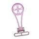 thumbnail image 3 of Soporte de luz para computadora de bicicleta frontal ajustable para hombres y mujeres Computadora de bicicleta compacta Rosa degradado, 3 of 9