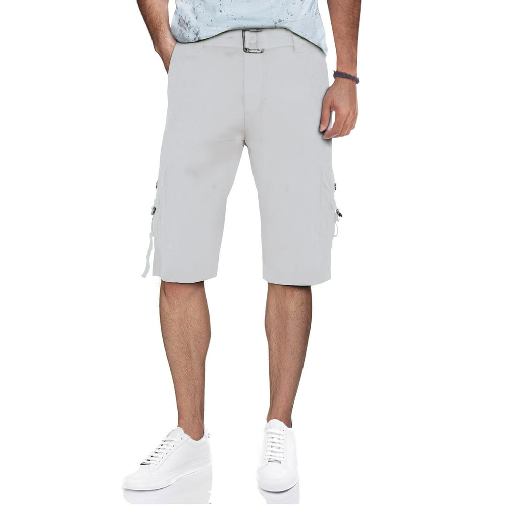 X Ray Jeans - XRAY Men's Belted Tactical Cargo Shorts 12.5