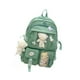 thumbnail image 5 of Mochila para niñas de secundaria y mujeres Mochila para computadora portátil para niños y mujeres verde oscuro, 5 of 9