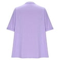 thumbnail image 5 of Womens Summer Lightweight Cardigan 3/4 Sleeve Open Front Sheer Cover Ups with Pockets, 5 of 6