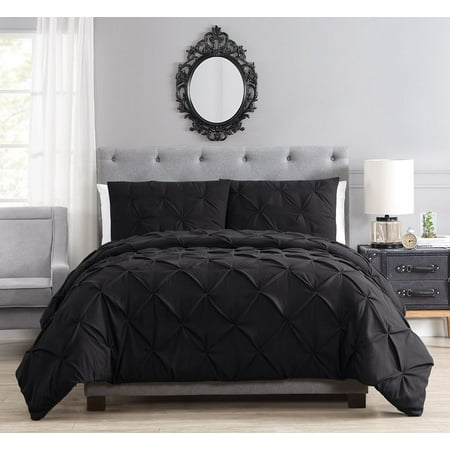 Brunel Pinched Pleat Down Alternative Comforter (Best Comforter Sets 2019)