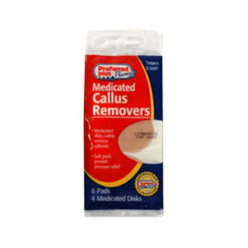 Callus Removers Medicated Pads By Kpp 6 Ea