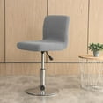 thumbnail image 2 of BAMILL Square Adjustable Height Bar Stool, 2 of 7