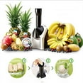 thumbnail image 2 of Mistaha Frozen Dessert Maker Household Fruit Ice Cream Machine Healthy Dessert Fruit Soft Serve Maker Dishwasher Safe, 2 of 8