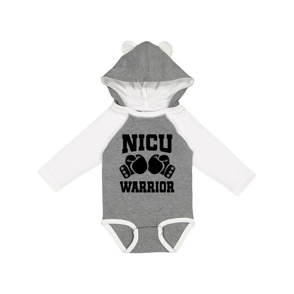 Inktastic Nicu Warrior Baby Boy Boys Long Sleeve Baby Bodysuit