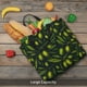 thumbnail image 4 of Balery Green Branch Olive Bolsa de Mano para Mujeres con Cremallera, Bolsa de Gimnasio con Compartimentos, Bolsa para Laptop, Bolsa para Trabajo, 4 of 5