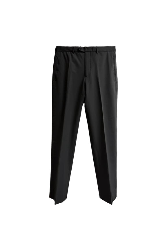 Pre-Owned Prada Straight Leg Pants in Black Polyester