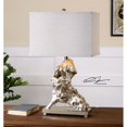 thumbnail image 1 of Uttermost Rilletta Metallic Silver Table Lamp, 1 of 2