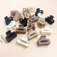 thumbnail image 6 of Korean Mixed Hair Mini Small Grab Clip Matte Milk Coffee Color Girl Bangs Cute Hairpin Small Grab Clip Side Hair Clip Hair Acces, 6 of 8