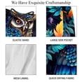 thumbnail image 4 of luoweisi Men's Beach Shorts Quick Dry Swim Trunks with Mesh Lining Cartoon Owl L, 4 of 5