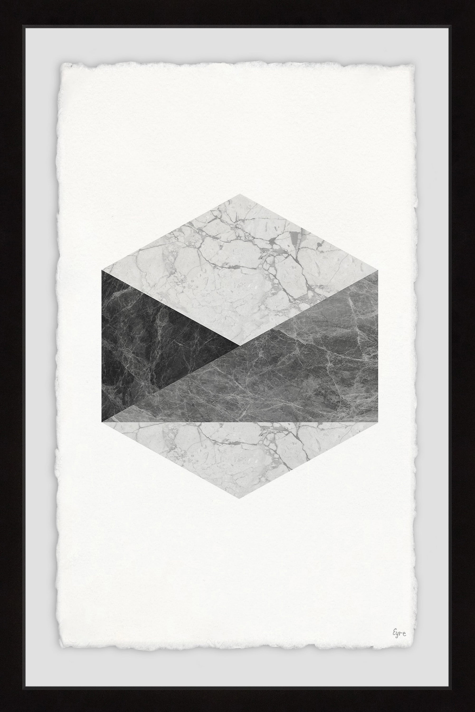 Reflection Mood Framed Painting Print