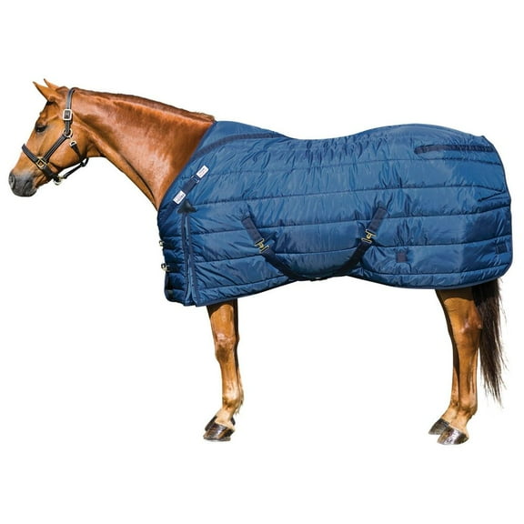 Adjusta Fit Dura-Nylon VTEK Medium Weight Horse Stable Blanket | Navy Blue | 72