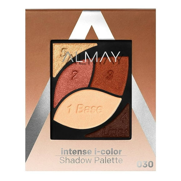 Paleta de sombras Almay intense i-color ojos cafés 2.9 g