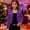 Purple, variant on Lastesso Girls Open Front Cardigan Jacket Long Sleeve Sequin Cropped Coat Trendy Party Sparkly Outerwear Black Size 4