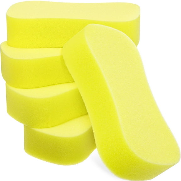 UPOUART Car Washing Sponge Pack Efficient Stain Removal 10Pcs Practical Design 8.65X4.32X1.97in