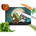 thumbnail image 2 of Caroline's Treasures Halloween Scary Chow Chow Chocolate Glass Cutting Board Large, 2 of 2