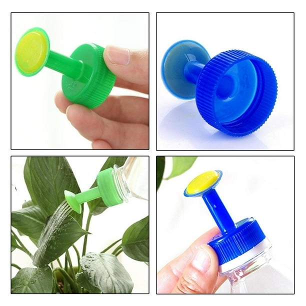 3 piezas de boquillas de agua portátiles de 4,6 x 3 cm para regaderas de botellas, herramienta de riego de plantas