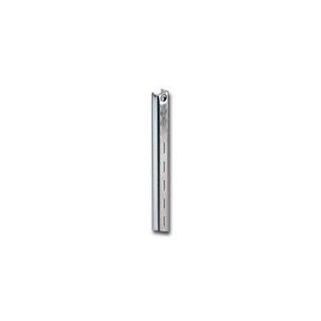 

1pk Knape & Vogt 80TI48 Regular Duty Single Slot Shelf Standard 48 Inch Titanium (Case of 10)