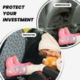 thumbnail image 4 of Naloa Funny Lobsters 2Pcs Anti-Kick Back Seat Cover Kick Mat, Car Seat Protector with 3 Storage Pockets, 4 of 8
