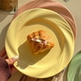 thumbnail image 4 of Zxsyw High-Class Ceramic Dinnerware Set - Cream Wind Plates for Pasta and Western Food, Originality Dishware with Elegant Home Style, Perfect for Entertaining and Daily Use, 4 of 5
