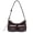 Coffee-2, variant on Retro Shoulder Purse for Women Faux Oiled Leather Hobo Bag Y2K Handbag with Buckle Pockets