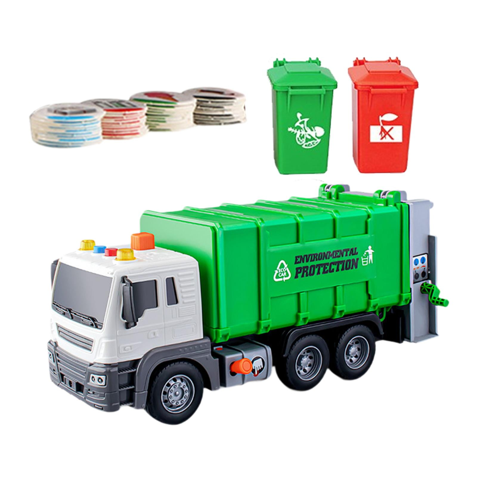 Garbage Truck Play Doh Camion De Graba HILABEE Friction Powered