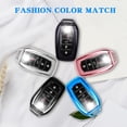 thumbnail image 7 of for Toyota Key Fob Cover with Keychain, Fit for Toyota Venza Corolla Cross Grand Highlander Tundra RAV4 Prime Prius Land Cruiser Sequoia Sienna Crown Tacoma 2025 Camry,Silver, 7 of 7
