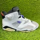 thumbnail image 1 of N I-K-E A i r-Jor-dan 6 Retro Mens Size 10.5 White Gray Basketball Shoes Sneakers, 1 of 6
