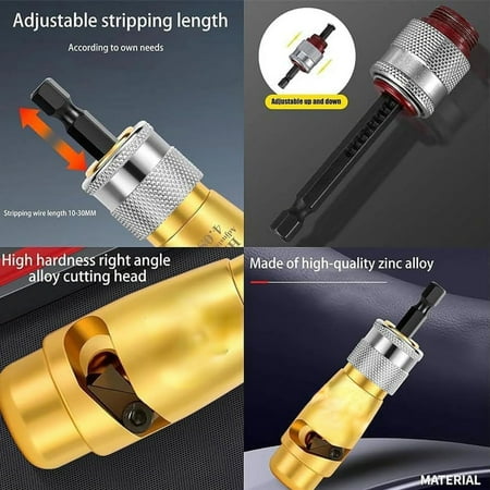 

Top-notch reliable and ergonomic Electricians Wire Stripper Twister - Ensuring every job is done right with its smooth design for simplifying tasks - Ideal for small home projects and p