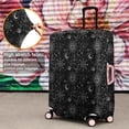 thumbnail image 4 of Black Gothic Sun Moon Pattern Luggage Cover Fashion Suitcase Cover Baggage Covers Fit 25-28 Inch Luggage (Go Travel), 4 of 5