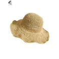 thumbnail image 3 of PULLIMORE Womens Casual Beach Straw Hats Foldable Floppy Wide Brim Summer Cap with Adjustable Strap (Khaki), 3 of 7