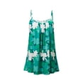 thumbnail image 2 of Fankiway Femmes Casual V-Neck Bandage Sans Manches Impression Veste en Vrac Robe de Bride, 2 of 5