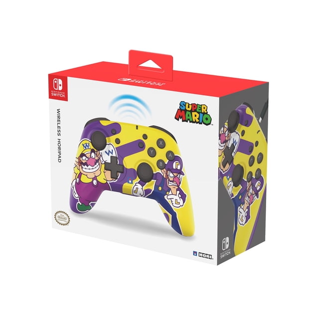 Control HORI HORIPAD inalámbrico para Nintendo Switch Wario