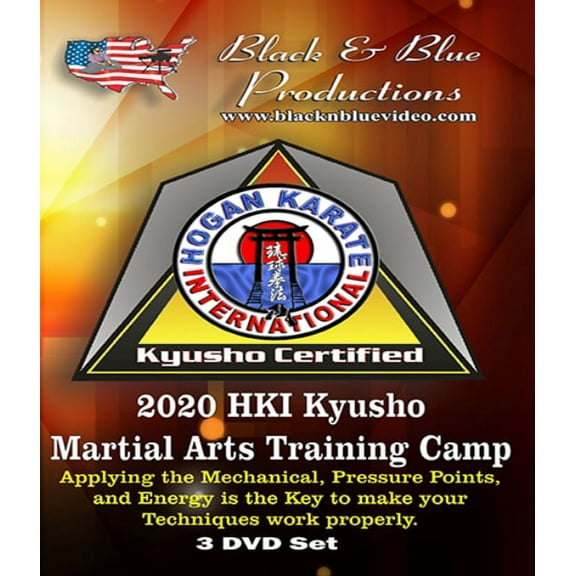 3 DVD Set 2020 HKI Kyusho Karate Martial Art Training Camp pressure points arnis