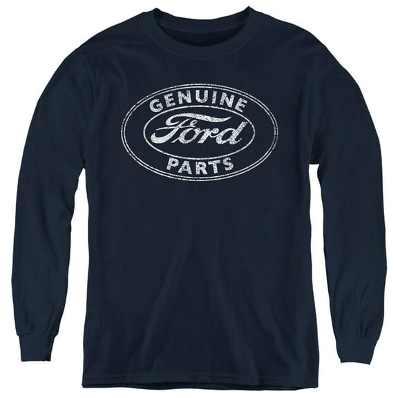 Ford Genuine Parts Youth Long Sleeve T-Shirt Navy