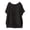 Black #017, variant on Cotton Linen Shirts for Women Boho Loose Tunic Blouse Summer 2026 Casual Comfy Crewneck Gauze Tops Beach Shirt, Light Blue M