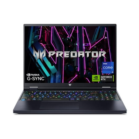 Acer Predator Helios 16 Gaming Laptop | 13th Gen Intel Core i9-13900HX | GeForce RTX 4080 | 16" Mini LED 250Hz G-SYNC HDR 1000 Display | 32GB DDR5 | 2TB Gen 4 SSD | Killer Wi-Fi 6E | PH16-71-94FB