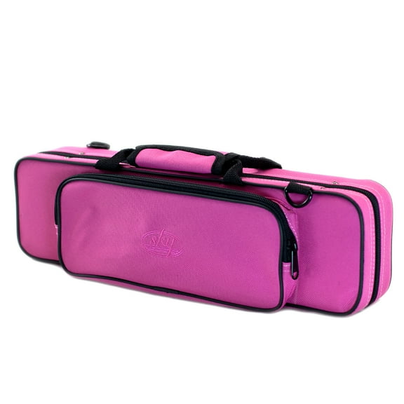 Sky "C" Flute Lightweight Case with Shoulder Strap (Pink)