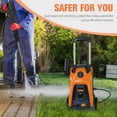 thumbnail image 4 of Pressure Washer 4200PSI-Max 2.0GPM Power Washer 4 Nozzles ,500ml Foam Cannon, 25FT Hose Power Washer Cleaning for Car, Home, Driveway, Yard, Outdoor, Gutter, Pool, Brick Cleaning, 4 of 5