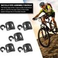 thumbnail image 3 of Bicicleta 5 uds C Clips MTB Ndcxsfigh línea de freno caso Cable tubo Base fija (negro), 3 of 6