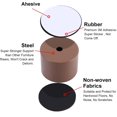 thumbnail image 2 of Set Of 4 Bed Risers Furniture Risers Add 2 Inch Height, Solid Steel Supports 10000 Pounds, 2 of 5