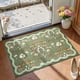 thumbnail image 1 of Tapete Jinchan Floral para Entrada 60x90 cm Lavable Antideslizante Salvia, 1 of 9