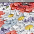 thumbnail image 5 of Flower Dog Crate Cover, Purple Flowers Poppy and Daisy Summer Nature Wildflowers Graphic, Easy to Use Pet Kennel Cover Small Dogs Puppies Kittens, 7 Sizes, Lavender Scarlet, by Ambesonne, 5 of 6