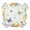 Yellow Light Purple, variant on Palm Tree Round Tablecloth for 55-60 Inch Tables,Fitted Table Cover with Elastic Edge,Sage Green Tropical Nature Plant Watercolor Waterproof Outdoor Table Cloth Protector for Patio Garden Dinner