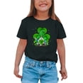 thumbnail image 4 of WEAIXIMIUNG Filles sous-Vêtements Garçons Filles T-Shirts à Manches Courtes Col Rond Doux Imprimés Hauts pour Enfants, 4 of 5
