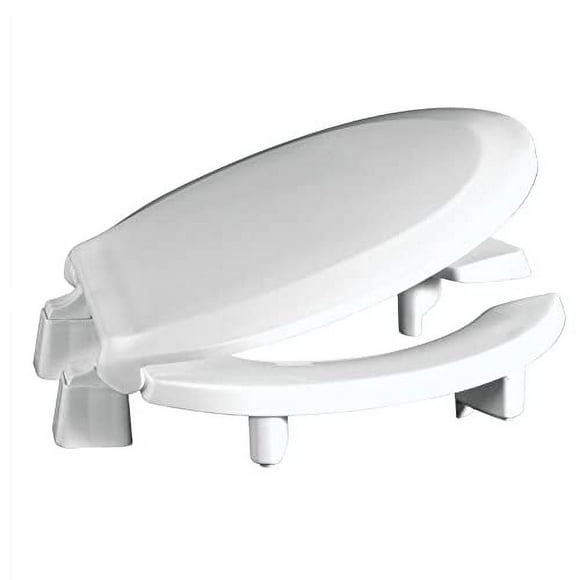 Centoco 3l460st-001 Siège de Toilette Rond en Plastique avec Façade Ouverte, Blanc