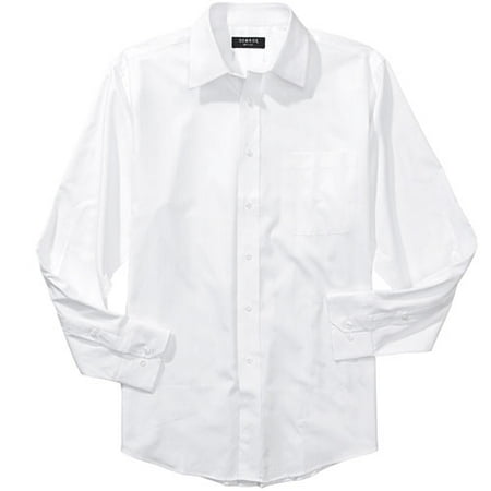 Big Men's Herringbone Premium Dress Shirt