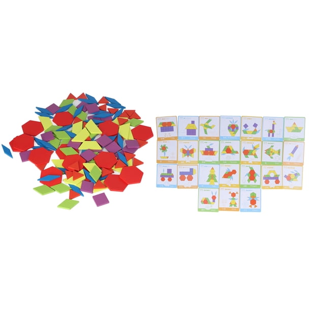 Juguetes Tangram, Rompecabezas De Madera De Haya Para El Hogar ANGGREK Otros
