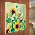 thumbnail image 3 of WIRESTER 2-Gang Toggle Wall Plate/Switch Plate Cover, Sunflowers Flowers, 3 of 6